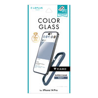 iPhone 14 Pro KXtBuViAMO COLOR GLASSv Sʕی \tgt[ lCr[ \tLbgtiij