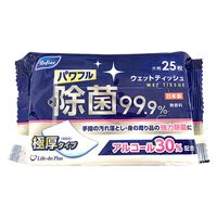 Life-do.Plus リファイン　極厚アルコール30%　除菌大判ウエットティッシュ25枚 920536 1セット（30個）