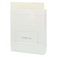シモジマ HEIKO 宅配袋（紙製） 撥水加工 白 S 封かんシール付 1パック（25枚入） 004192210