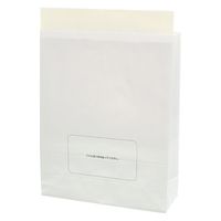 シモジマ HEIKO 宅配袋（紙製） 撥水加工 白 L 封かんシール付 1パック（25枚入） 004192230