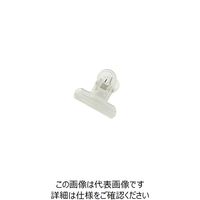 エスコ 65mm [クリア] プラスチッククリップ(5個入) EA762FB-231 1セット(50個:5個×10袋)（直送品）