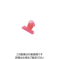 エスコ 65mm [赤] プラスチッククリップ(5個入) EA762FB-232 1セット(50個:5個×10袋)（直送品）