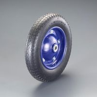 エスコ [EA520DBー1用] 車輪(ノーパンクタイヤ) EA520DB-10 1セット(2個)（直送品）