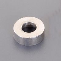 エスコ 座ぐり付 アングルワッシャー(φ6mm/0°/ステンレス) EA949HH-104 1セット(5個)（直送品）