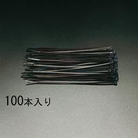 エスコ 250x 7.6mm 結束バンド(耐候性/100本) EA475B-250W 1セット(300本:100本×3袋)（直送品）