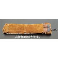 エスコ 35x65x300mm 溶接棒・革袋 EA354-50 1セット(3個:1個×3双)（直送品）