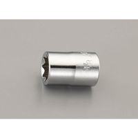 エスコ 3/8”DRx 3/8” [2重4角]ソケット EA618BW-4 1セット(5個)（直送品）