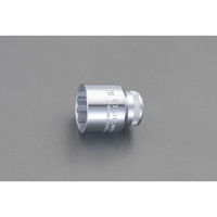 エスコ 1/2”DRx12mm ソケット EA617ZA-12 1セット(3個)（直送品）