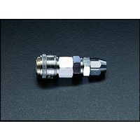 エスコ 8.5mm スイベルカップリング(ウレタンホース用) EA140EG-8.5 1セット(3個)（直送品）