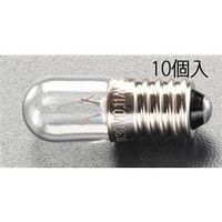 エスコ 18V/2.0W/E10 パイロット球(10個) EA758ZA-30 1セット(50個:10個×5袋)（直送品）