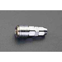 エスコ 6.5mm カップリング(ウレタン・ワンプッシュ・ロック機構) EA140EF-6.5R 1セット(5個)（直送品）