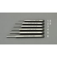 エスコ 1/8”(3.18mm)x120mm 平行ピンポンチ EA572MG-3 1セット(2本)（直送品）