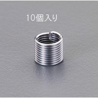 エスコ M12ー1.25x24mm リコイルインサートネジ(極細目/10コ) EA949VF-12L 1セット(30個:10個×3袋)（直送品）