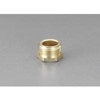 エスコ 3/4”NH(雄)x1/2”NPT(雌) 変換コネクター EA124GC-43 1セット(5個)（直送品）