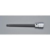 エスコ 3/8”DR/ 1/4”x128mm [BallーHex]ビットソケット EA618PV-106 1セット(3個)（直送品）