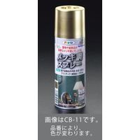 エスコ 300ml メッキ調スプレー(真鍮) EA942CB-13 1セット(3本)（直送品）