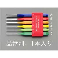 エスコ 2.0x150mm 平行ピンポンチ EA572AE-2 1セット(3本)（直送品）