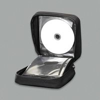 エスコ 24枚用 CD/DVDケース EA762EE-21A 1セット(4個)（直送品）
