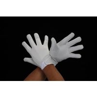 エスコ [M] 手袋(牛革/白) EA353CC-61 1セット(4双)（直送品）