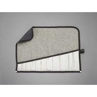 エスコ 535x420mm ツールロール(10ポケット) EA925ME-50 1セット(3枚)（直送品）