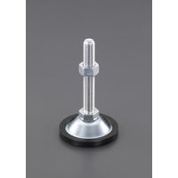 エスコ φ62mm/M12x 50mm アジャストボルト(カバー付ベース) EA949GY-401 1セット(5個)（直送品）