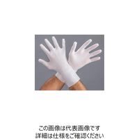 エスコ [M/300mm]手袋(クリーンルーム用・PE/ウレタンコート/10双 EA354AS-7 1袋(10双)（直送品）