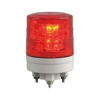 エスコ AC/DC12~24V LED小型回転灯(赤) EA983FZ-21 1個（直送品）