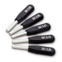 新潟精機 新潟精機(SK) セラミックシャンク付ピンゲージ 単体 CAG 9.74mm 00262974 1台（直送品）