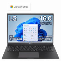 ノートパソコン UltraPC【Windows11 Home/16.0インチ】 16U70Q-KA79J1 1台 LG（直送品）
