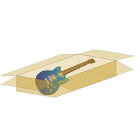 ザップ 通販用ギターケース(Sサイズ) 450×1100×220mm 5mm厚 7502 1箱(5枚入)（直送品）