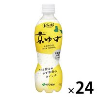 伊藤園 ビビッツ 京ゆず ミックスソーダ 450ml 1箱（24本入）