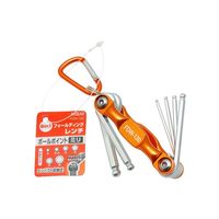 高儀 M＆M フォールディングレンチ 6本組 ボールポイント FDW-130 4907052323384 1セット（3個）（直送品）