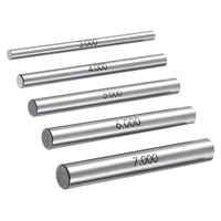 新潟精機 新潟精機(SK) 鋼ピンゲージ・単体 AAH 6.560mm 00293656 1セット(5台)（直送品）