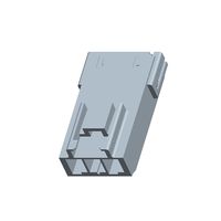 POWER DBL LOCK CAP HSG F/H 3P (1セット:3200個) 179464-1 1セット（直送品）