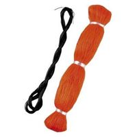 シンセイ 防鳥網(オレンジ)400D/30mm目10坪3.6×9ｍ　5個（直送品）