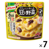 味の素　クノール ポタージュで食べる豆と野菜 北海道コーン豆乳仕立て　1セット（7個）
