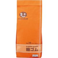 ジョインテックス 輪ゴムNo.16 500g B107J 1セット(1袋×5)（直送品）