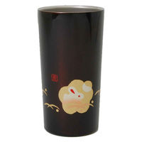 たつみや タンブラー 450ml ステンレス 真空二重構造 ハンコうさぎ コップ 日本製 溜 375545 1個（直送品）