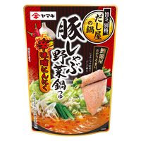 豚しゃぶ野菜鍋つゆ辛味噌にんにく 750g 3個 ヤマキ