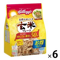 日本ケロッグ 玄米フレーク 徳用360g 6袋