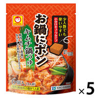 固形鍋つゆ マルちゃん お鍋にポン キムチ鍋つゆ 5個 東洋水産