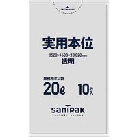 日本サニパック 実用本位 透明 10枚