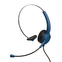 ソニック 快適ヘッドセット 片耳 USBタイプ UL-1508-K 1個
