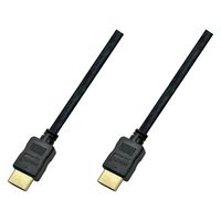 HDMIケーブル 3m 4K対応 マジックテープ付き RoHS指令 ノイズ対策 VV-HDMI030AA-MG-B 1本