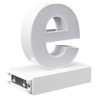 アクリサンデー ａｂｃＭＩＸ　マグネット連結文字　ＨＡ１００シリーズ　アルファベット小文字　【ｅ】 112045 1個（直送品）