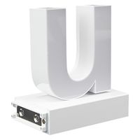 アクリサンデー ａｂｃＭＩＸ　マグネット連結文字　ＨＡ１００シリーズ　アルファベット小文字　【ｕ】 112057 1個（直送品）