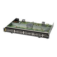 Aruba 6400 48port 1GbE Class 6 PoE 4SFP56 v2 Module R0X40C（直送品）