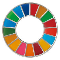 セキセイ ＳＤＧＳマグバッジ SDG-2000-00 1セット（3個）