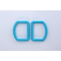 クロバー Clover カラーDかん 25mm幅 2個入り スカイブルー 26-119 CL26-119 5個/1袋（直送品）