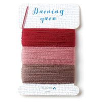 クロバー Clover ダーニング糸 〈ルージュ〉 57-581 CL57-581 1セット(5枚/1袋)（直送品）